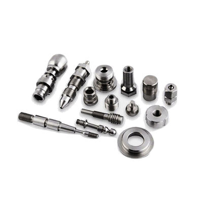 قطع معدنية مخصصة للعبور CNC التلميع النهاية الحفر الخ نوع