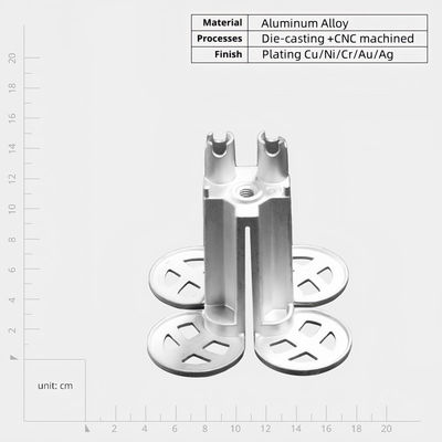 OEM ODM قطع الألومنيوم المصبوب الميت CNC معالجة سبيكة الألومنيوم خيارات التصميم القابلة للتخصيص