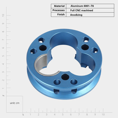 0.001mm التسامح أجزاء معالجة CNC مع تكنولوجيا الطحن عالية الدقة