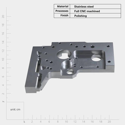 أجزاء طاحونة سطحية معدلة بالإنترنت مع تسامح طحن -0.001mm